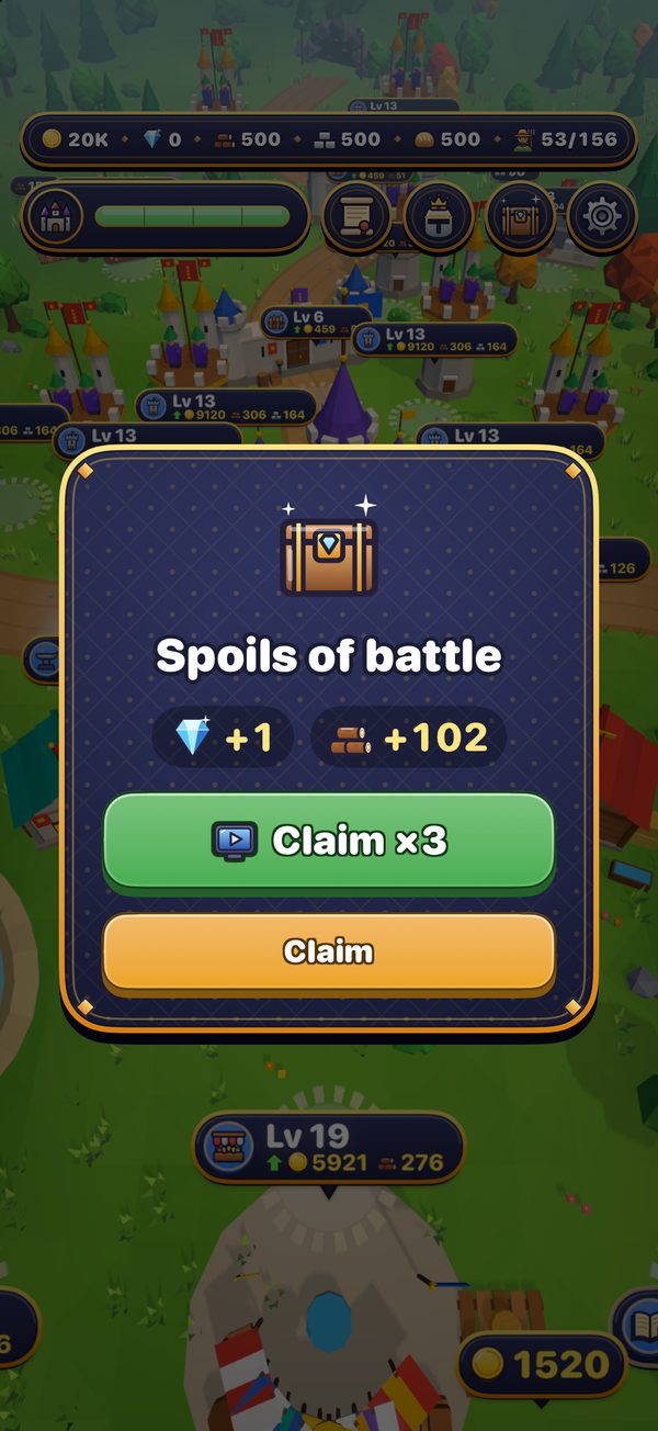 The spoils of a repelled raid